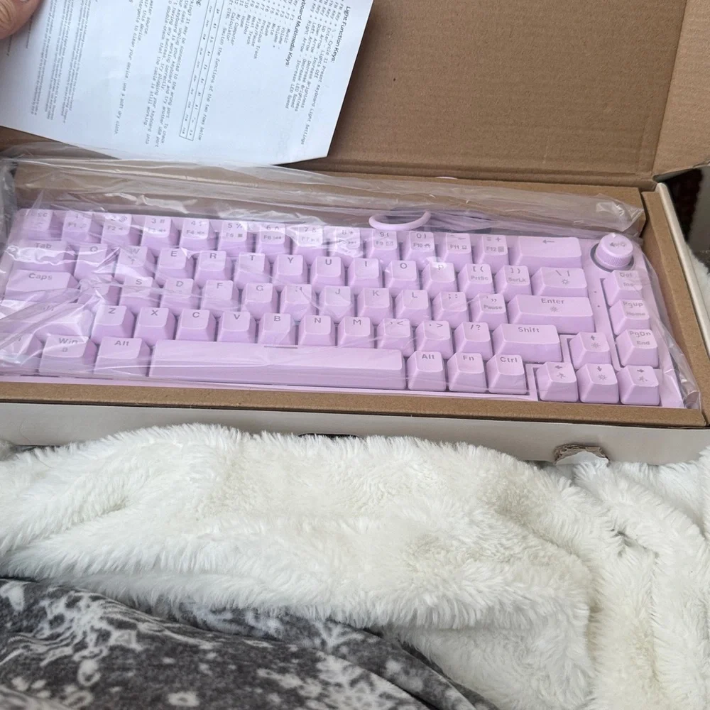 North Pink Compact Mechanical Keyboard